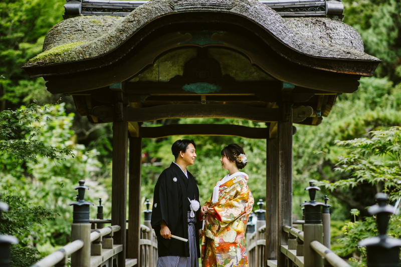 【10月11月12月限定】和装に映える日本庭園『三渓園』 ロケ撮影!衣装選び放題&データつき!