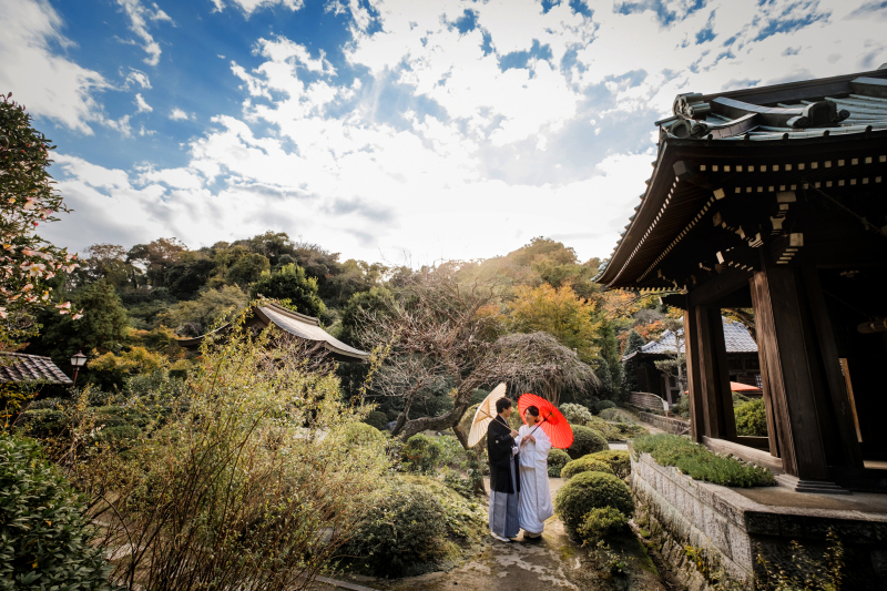 10月11月12月【鎌倉で前撮り】和装に映える『選べるロケーション』