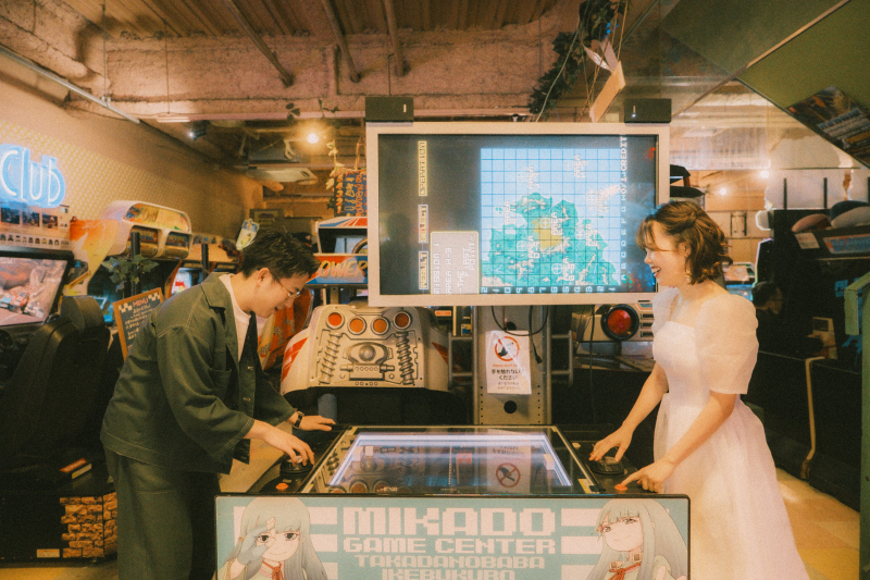 【10月11月12月限定】ふたりの思い出を巡る街ぶら散歩!前撮りフォトウェディング!