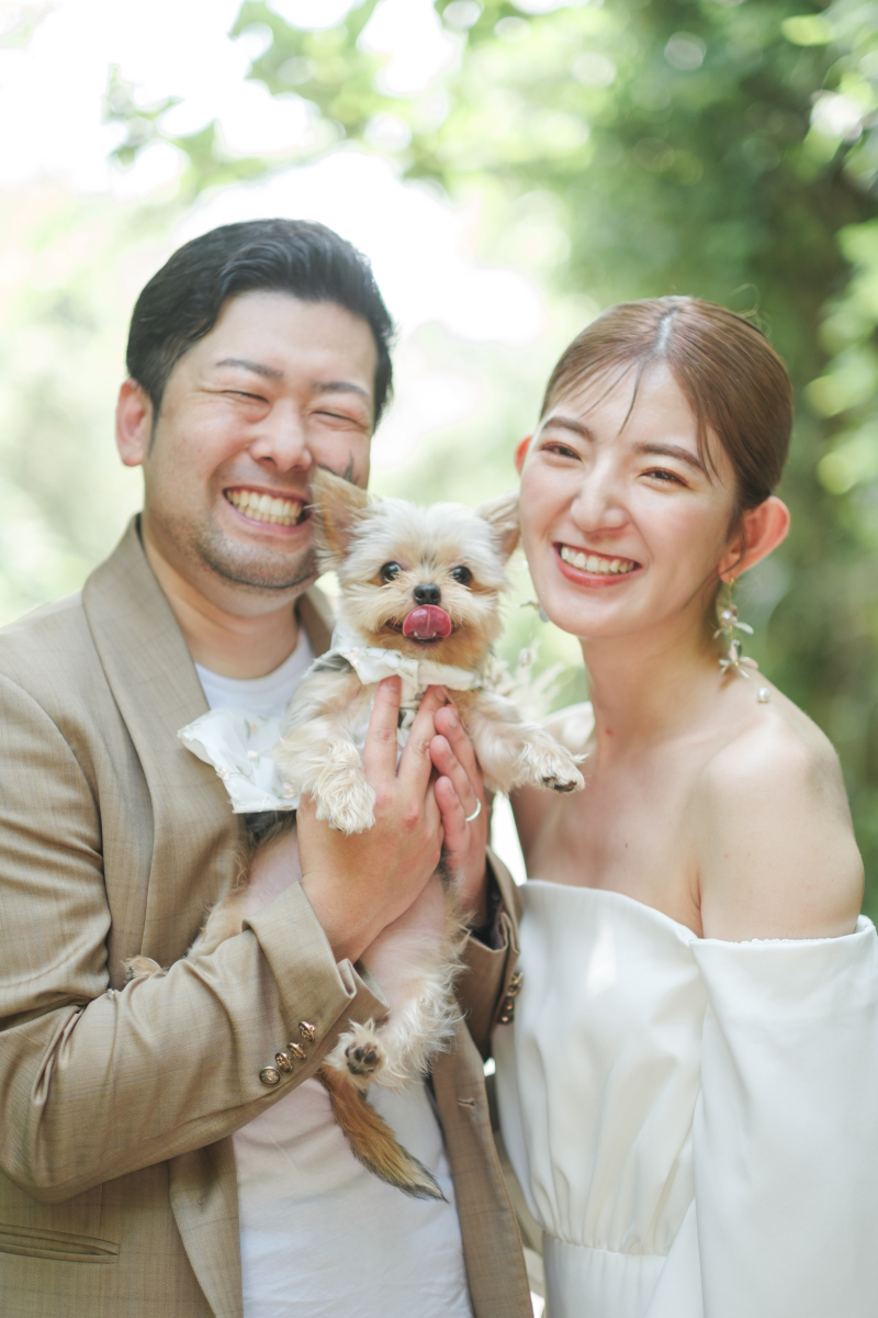 【通年】大切なペットと一緒!『ペットとロケーション撮影』プラン