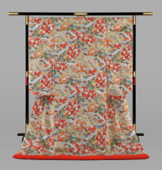 本唐織 松竹梅飛翔文