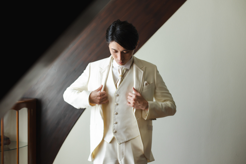 新郎様ソロショット