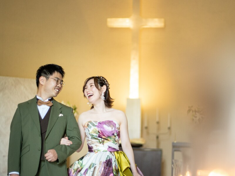 暖かなキャンドルの光に包まれて