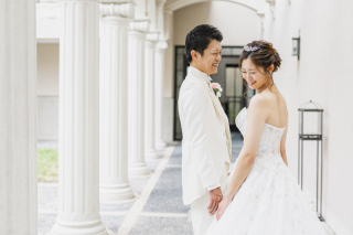 笑顔溢れるチャペルフォト【北山ル・アンジェ教会】