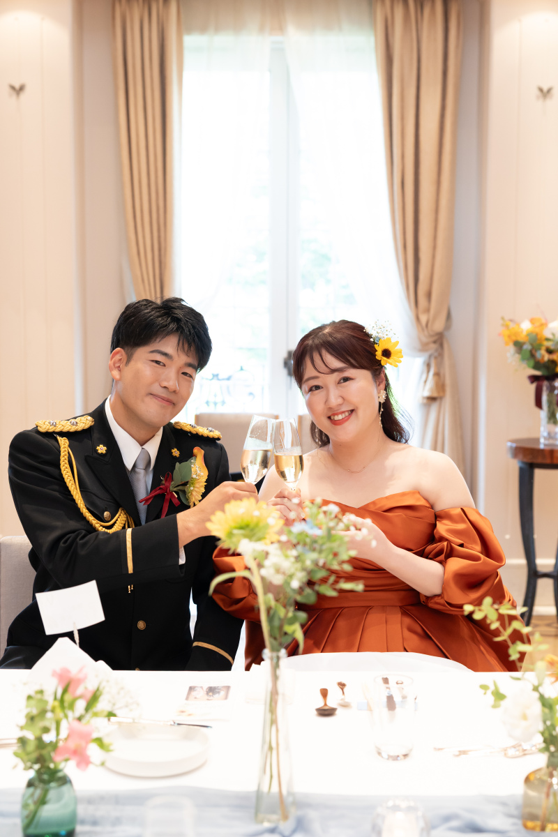 貸切邸宅にて会食も