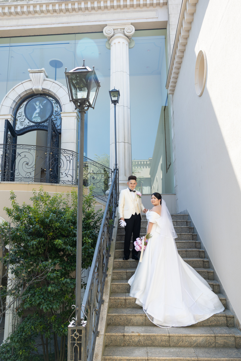 欧風建築が美しいチャペル外観