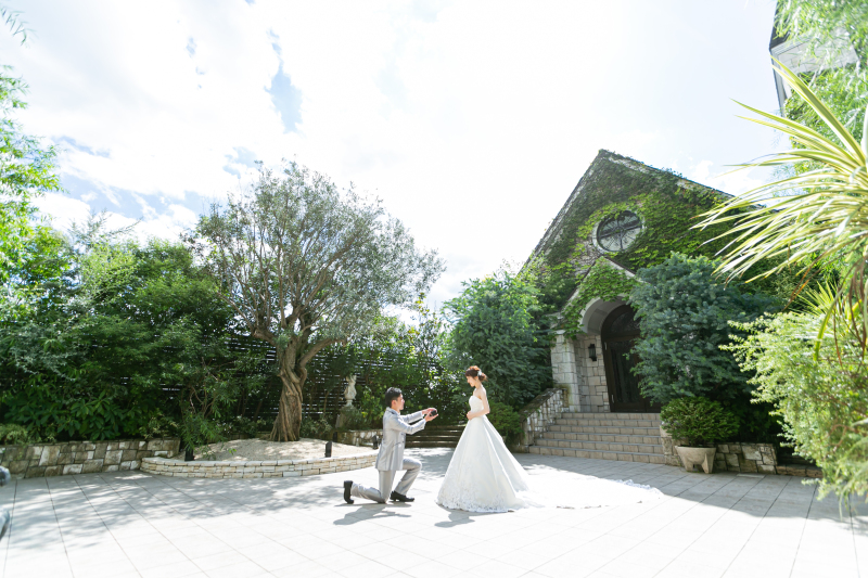 プロポーズ風ショット