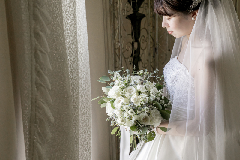 アンティーク調のブライズルーム