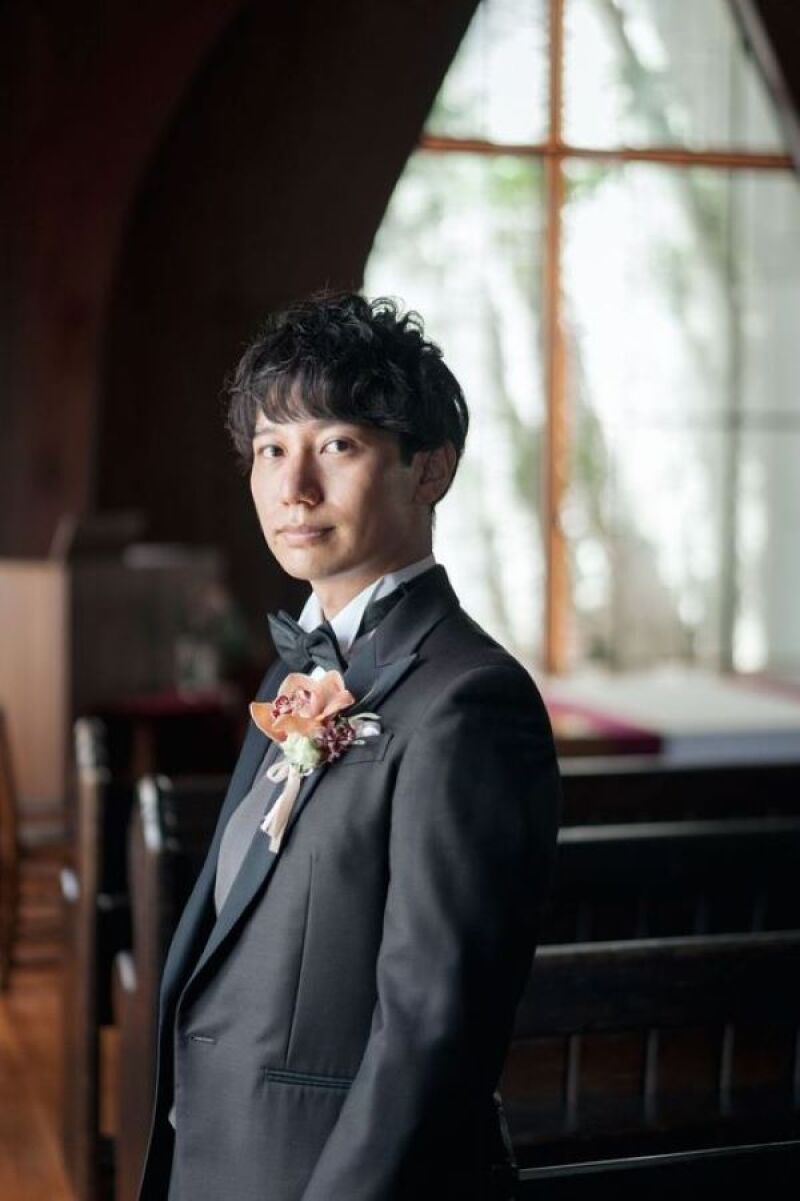 新郎様ソロショット