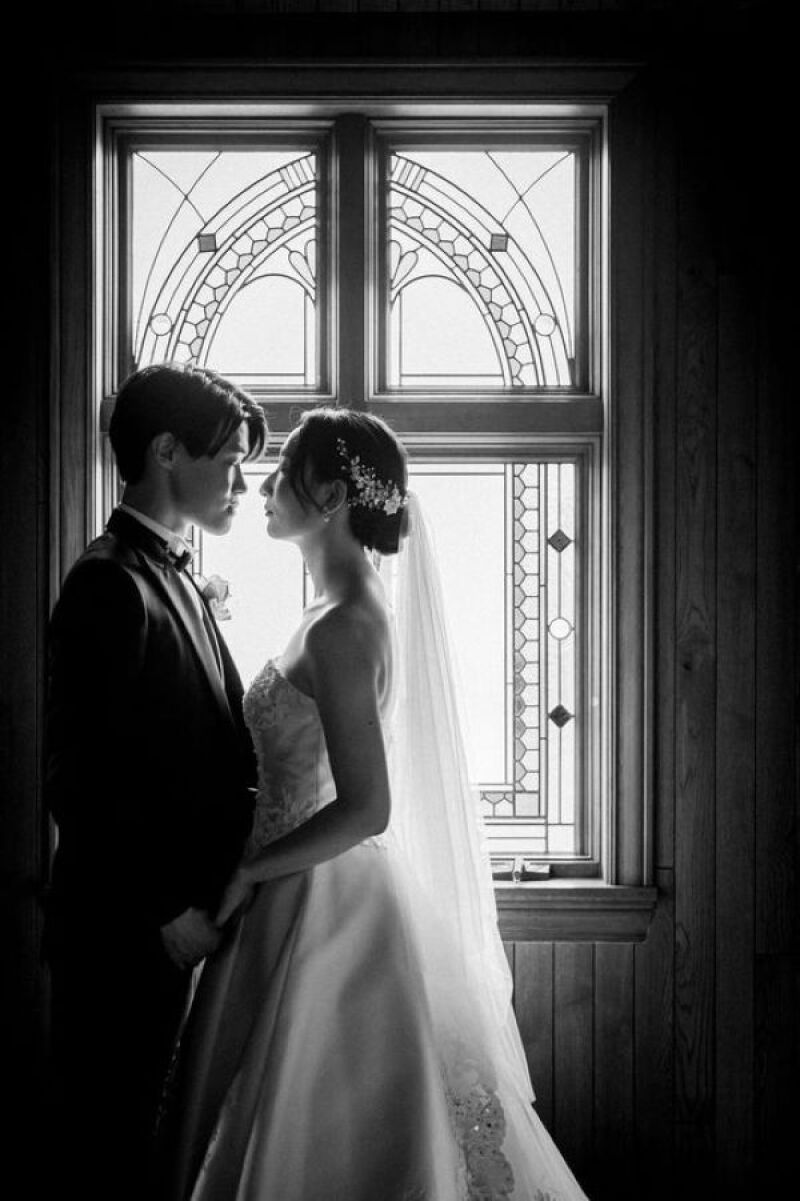 ステングラスが印象的