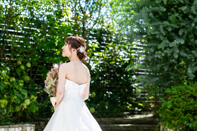 まるで森の中にいるようなショット