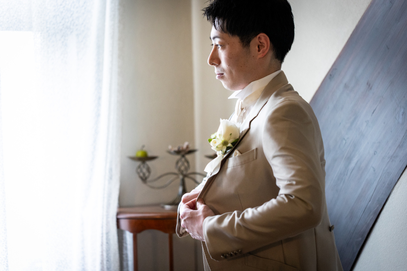 新郎様ソロショット