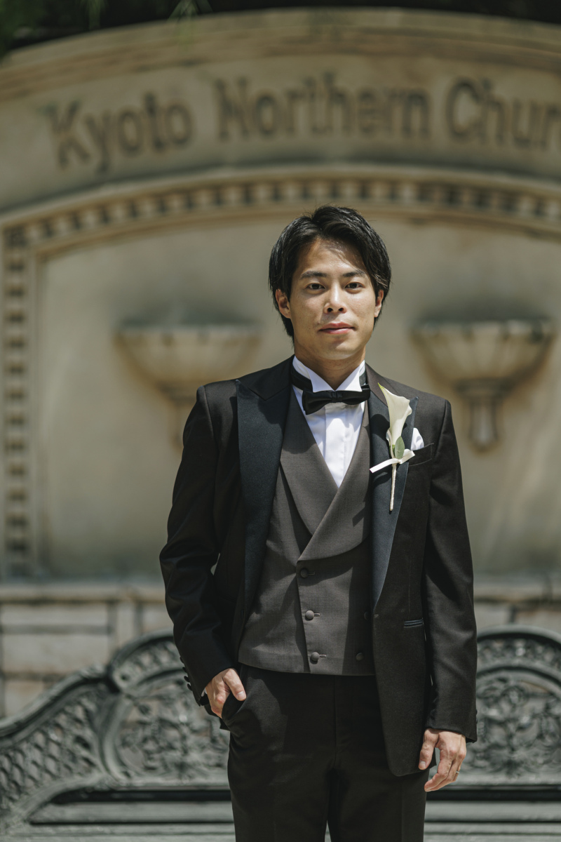 新郎様ソロショット