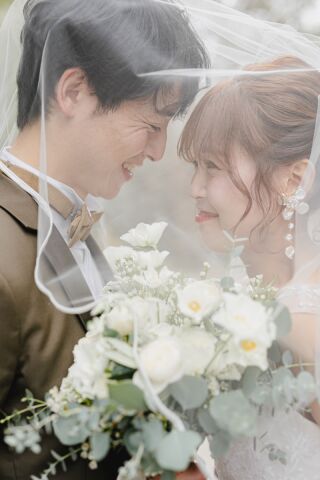 緑豊かな本格チャペル＊ふたりだけの空間に