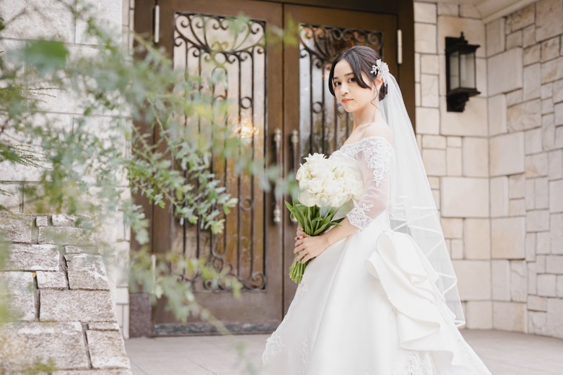 フォトウエディングならではのソロショット