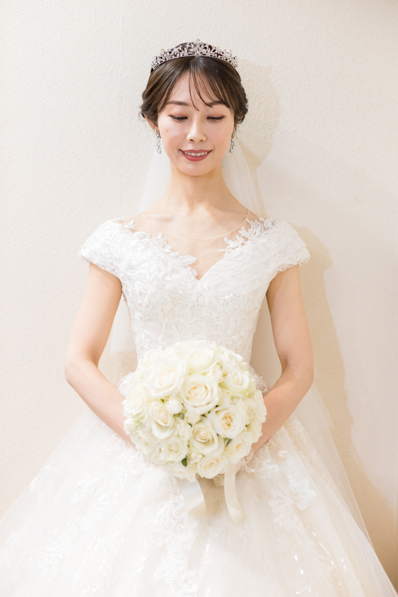 ドレスや小物までトータルコーディネート