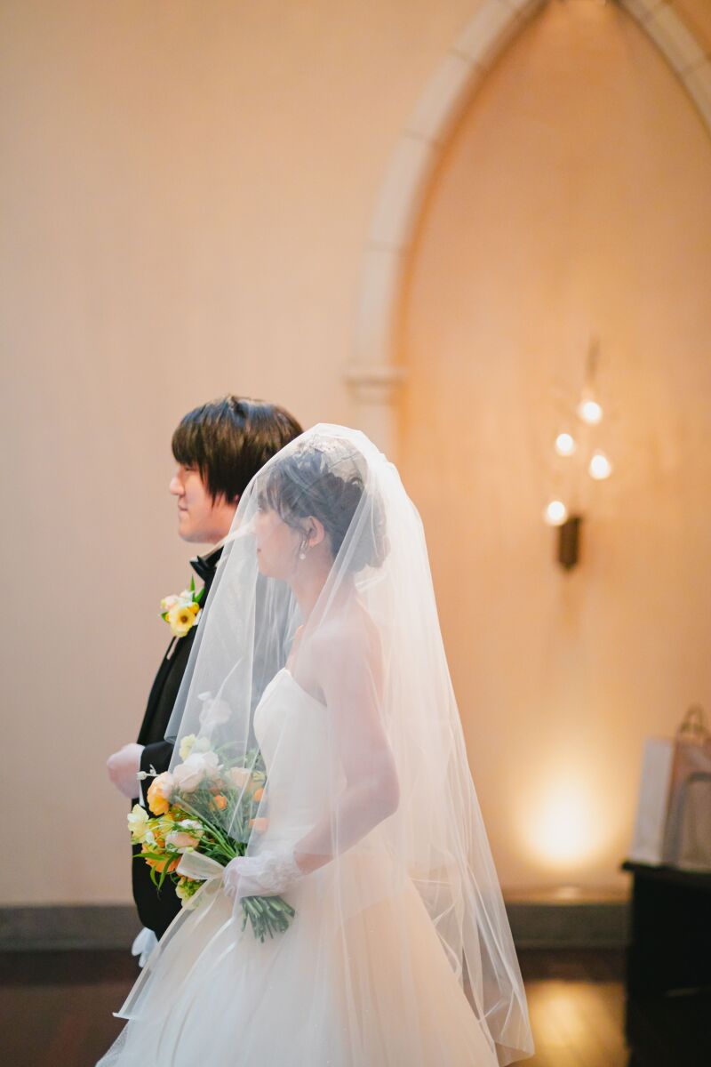 挙式シーンも心に刻んで