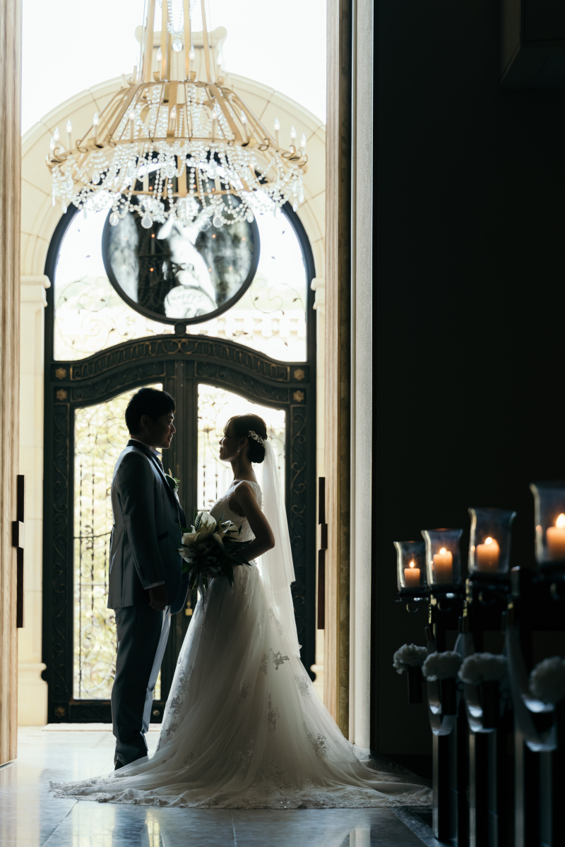 天使が見守るチャペル