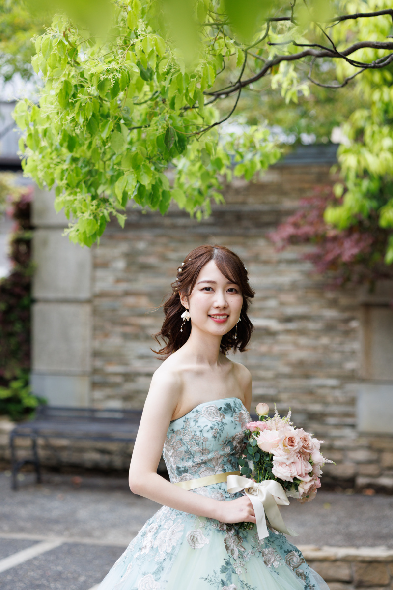 カラードレスへお召替え