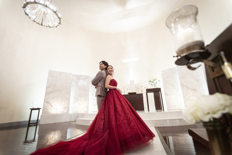 TAKAMIBRIDALが運営する2つのチャペル