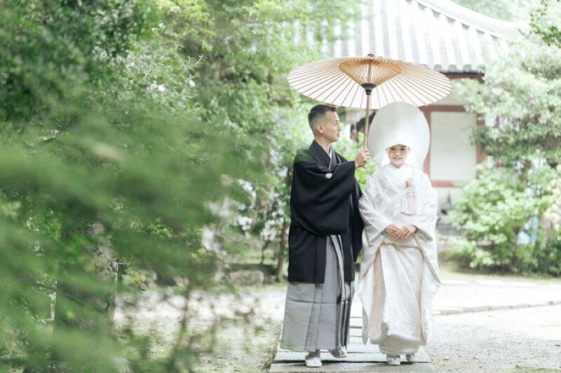 自然なおふたりの表情