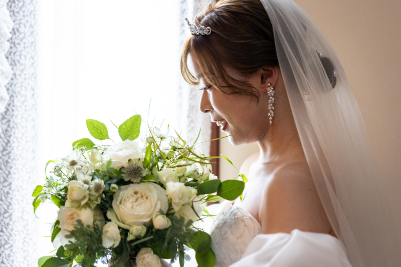 お気に入りのブーケと