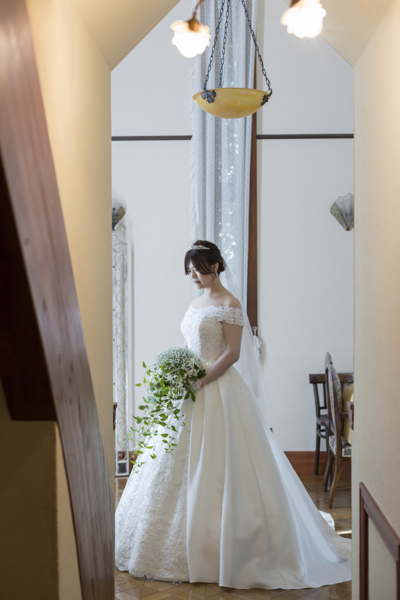 お仕度部屋でのシーン