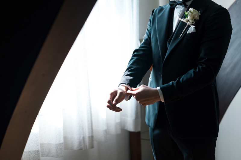 挙式に向けてお支度を…