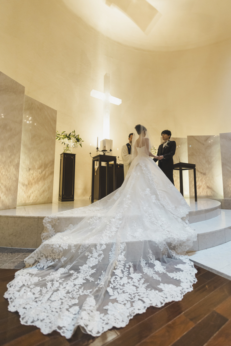 愛を誓うシーンも魅力的