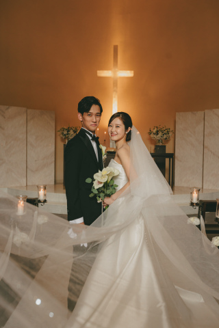 大理石輝く教会を貸切＊挙式＆フォト撮影