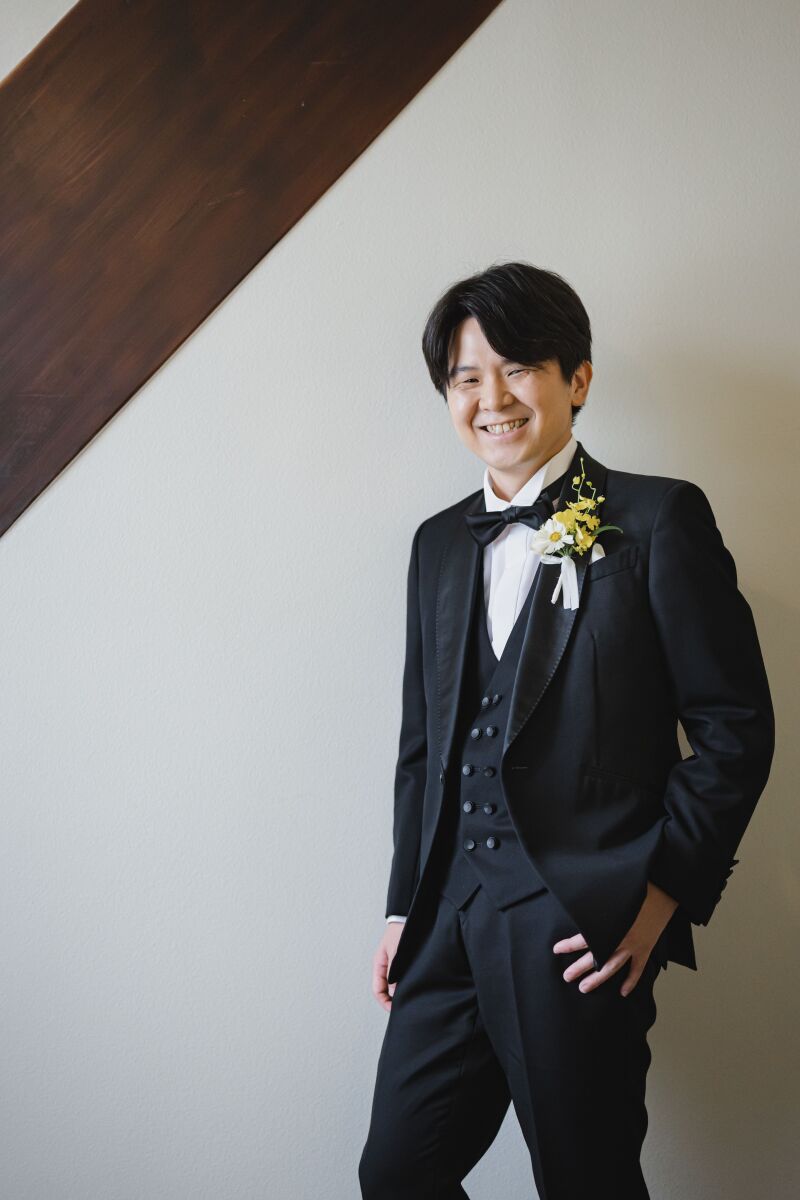 新郎様ソロショット