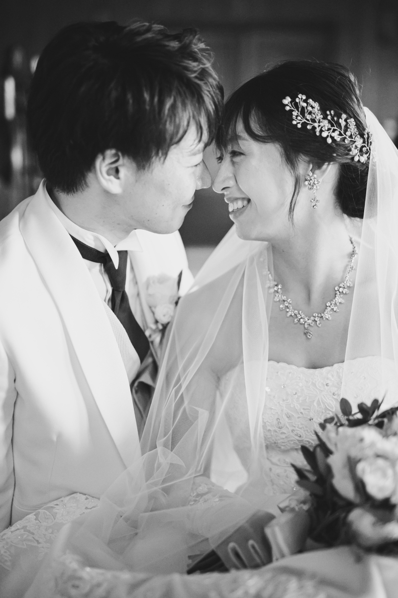 お洒落なモノクロのお写真