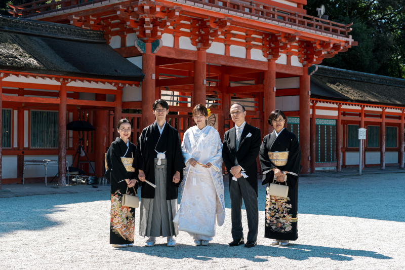 ご家族様との集合写真も◎