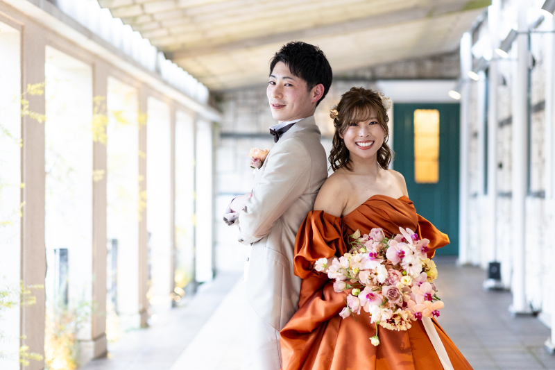 お色直しショット