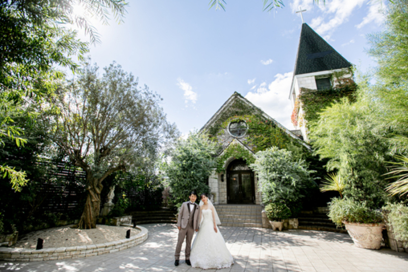 完全貸切でおふたりだけのガーデン空間を！