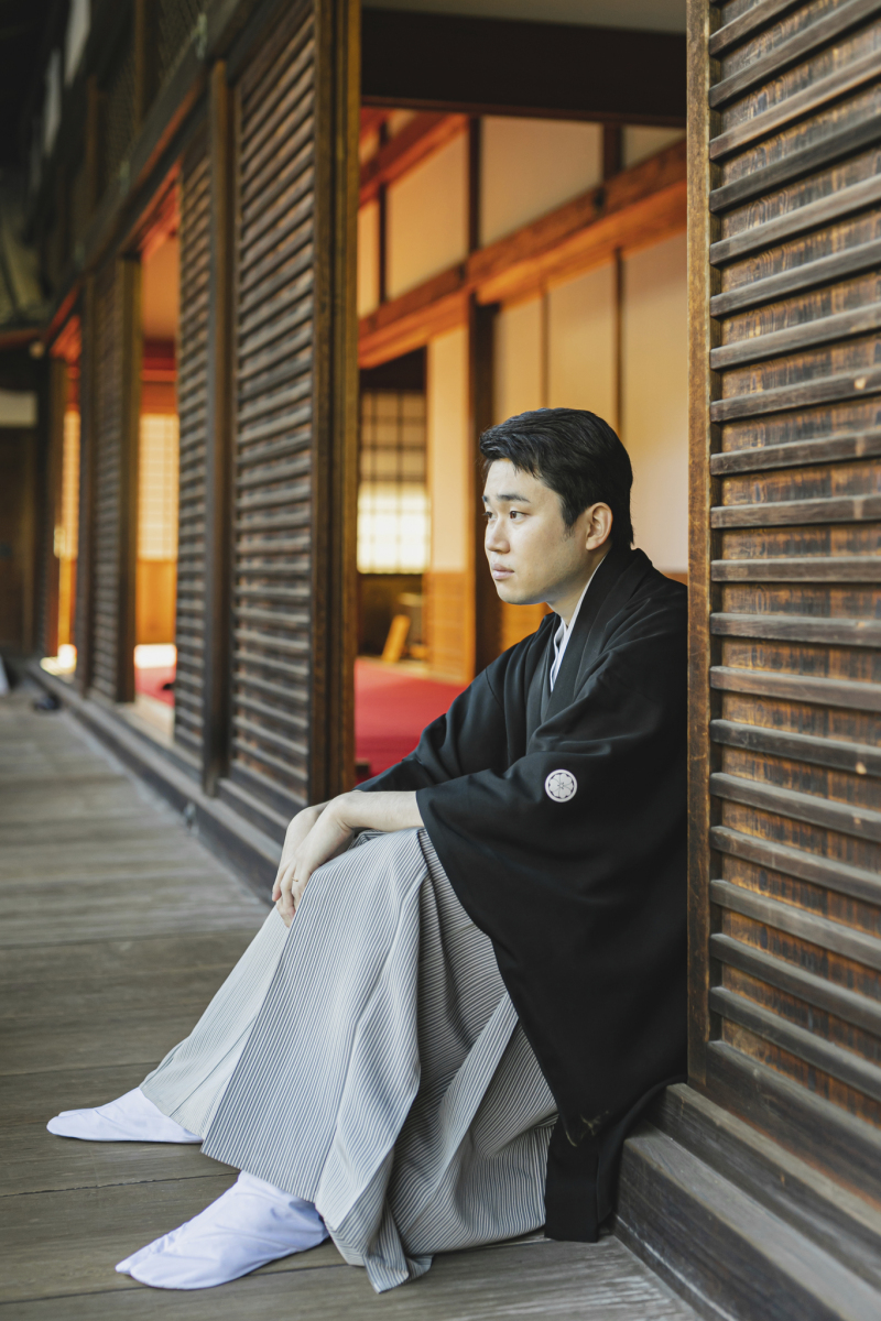 新郎様ソロショット