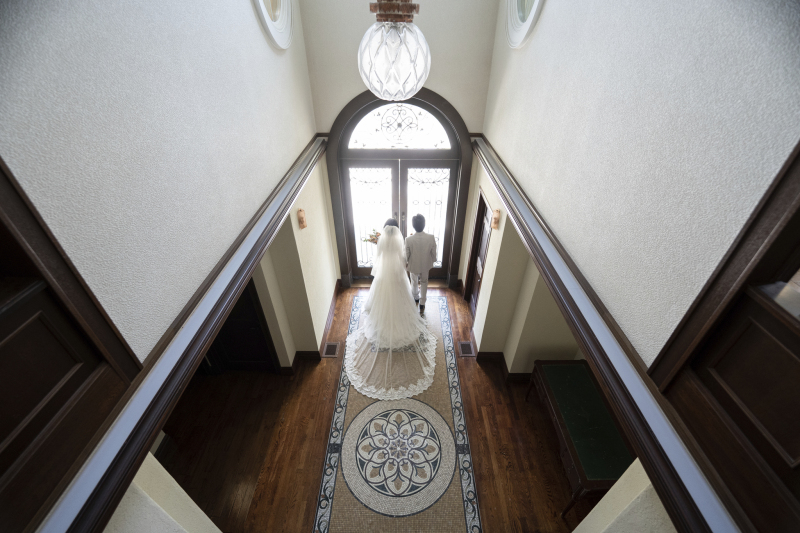 ミモザのモザイクタイル