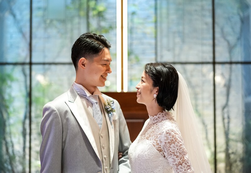 大切なゲストの方との挙式も叶う☆４月×京都ノーザンチャーチ北山教会【洋装】