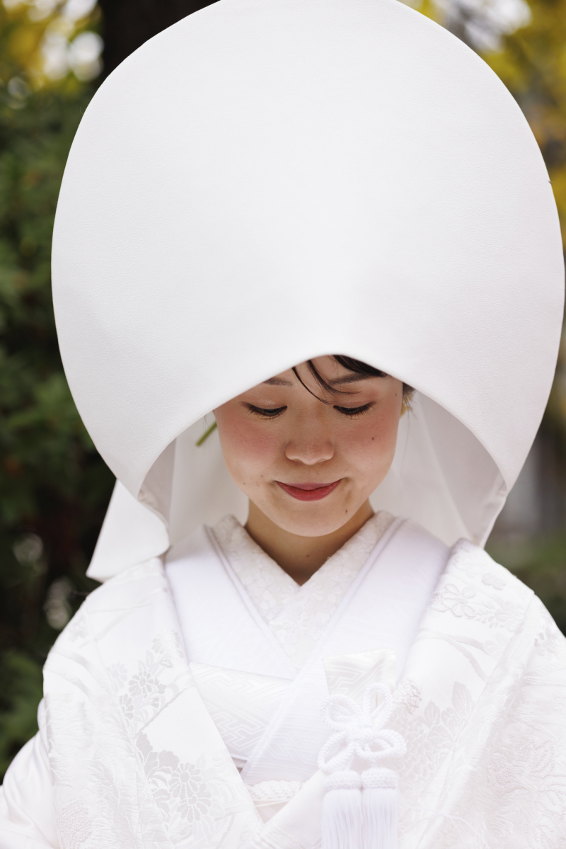 角隠しも美しい