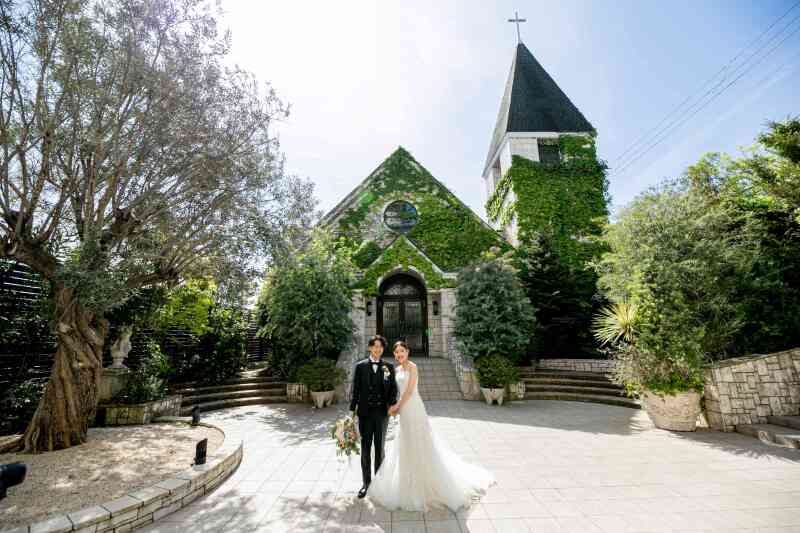 大好きな教会で　一生に一度の日