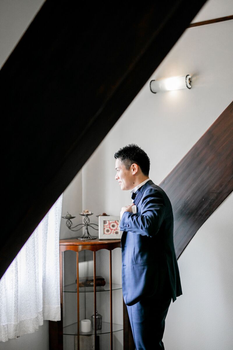 新郎様ソロショット