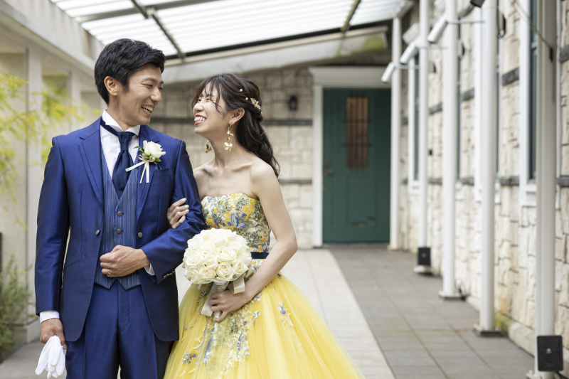 カラードレスへお召し替え