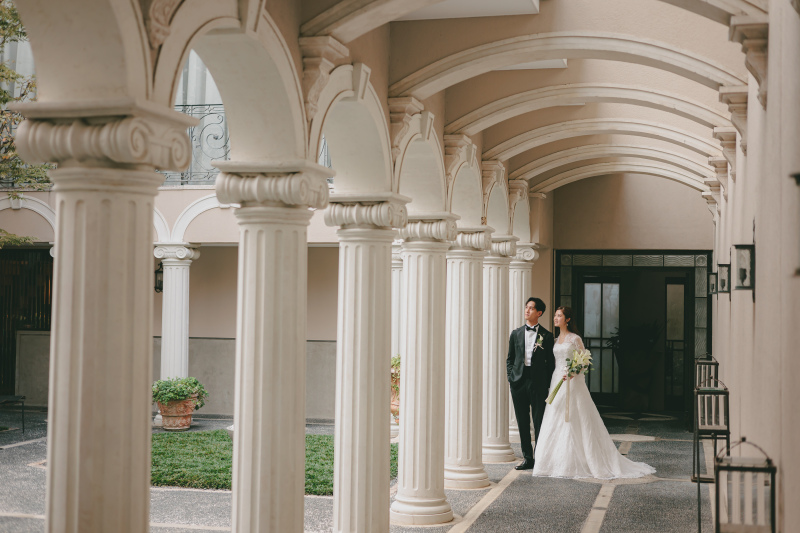 ドレスが映えるこだわり空間