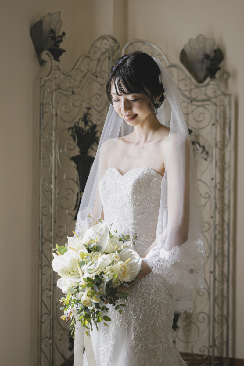 お支度部屋にて