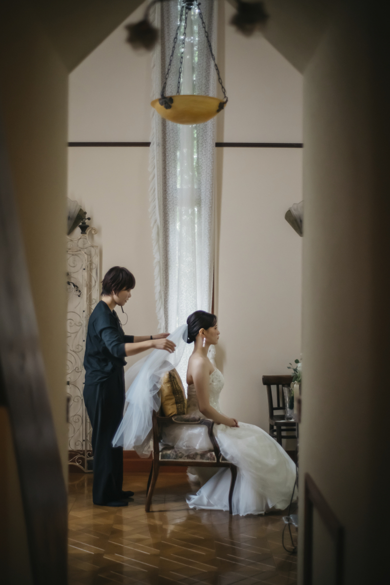 新婦様のお仕度部屋