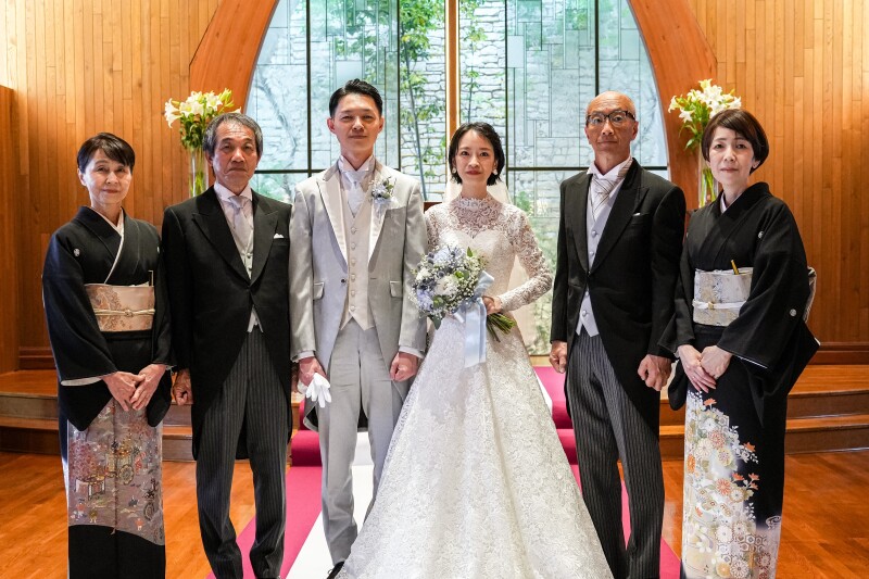 親御様とのお写真撮影も＊