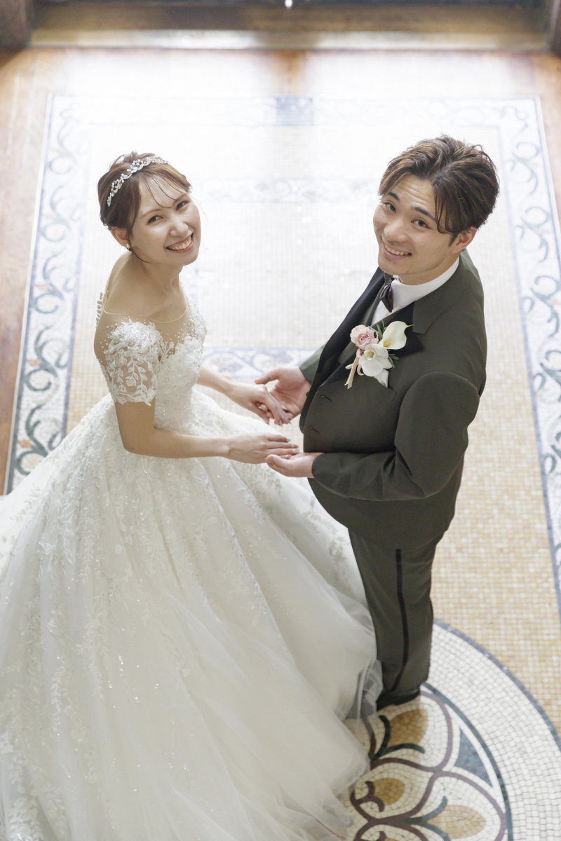 エントランスにて