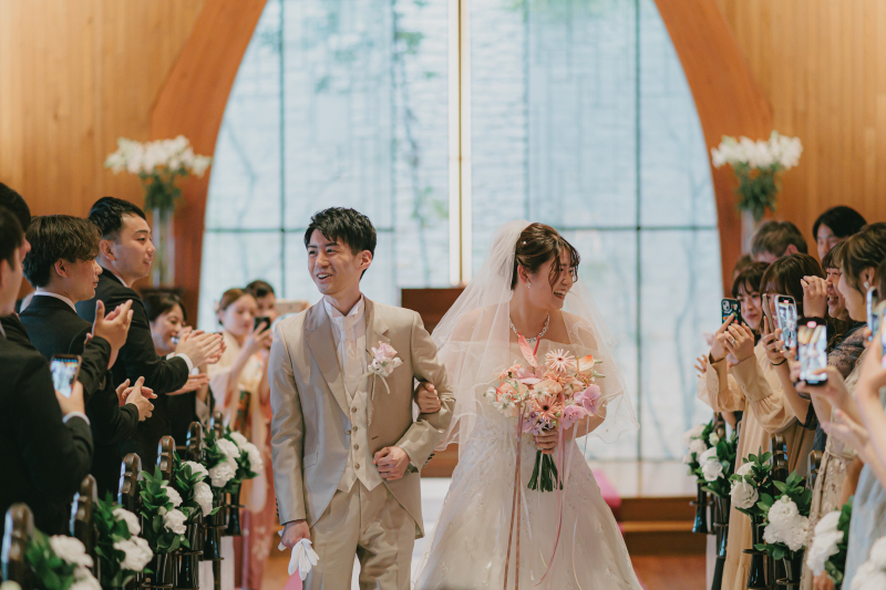 幸せに満ちた瞬間を