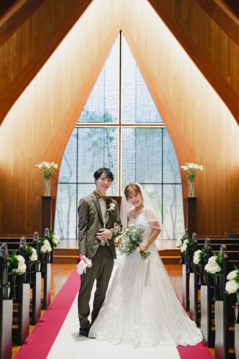 思い出のチャペル＊たっぷりの笑顔で