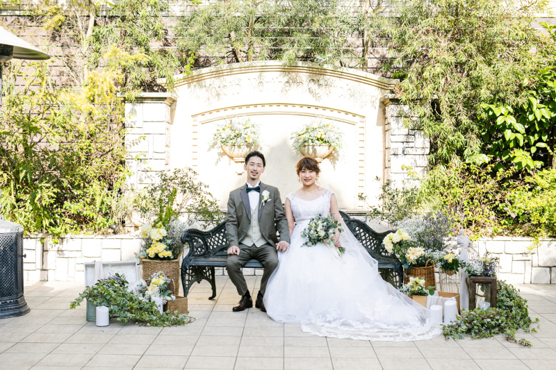 緑が映える独立型ガーデン